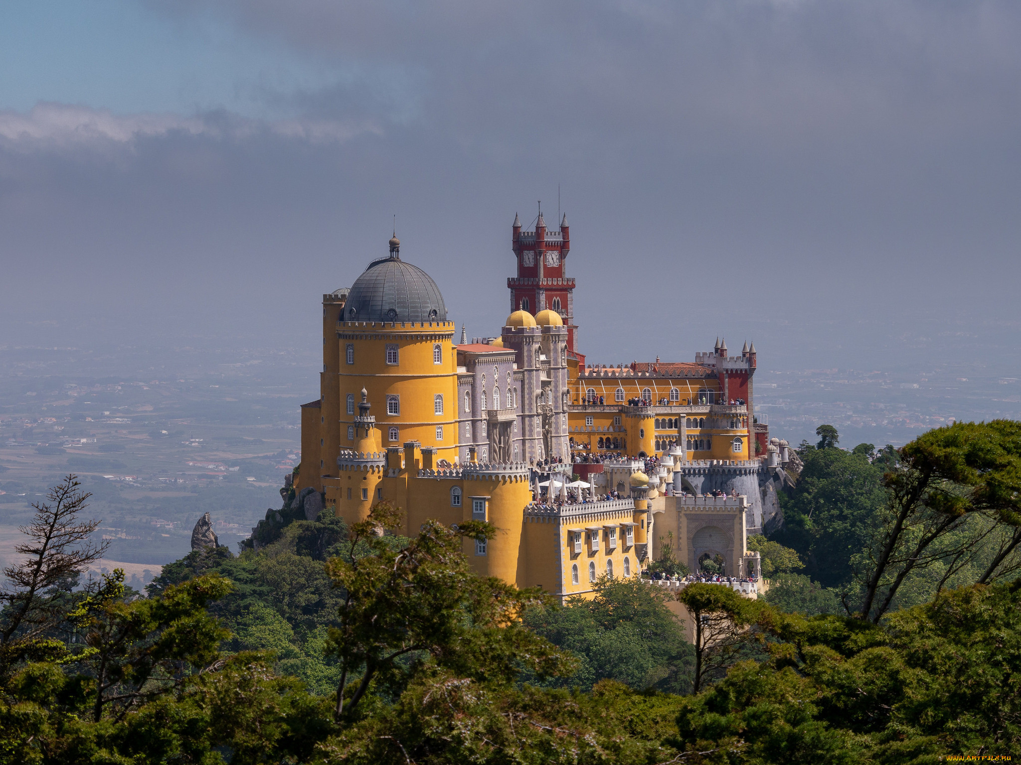 sintra - pena palace, , - ,  ,  , 